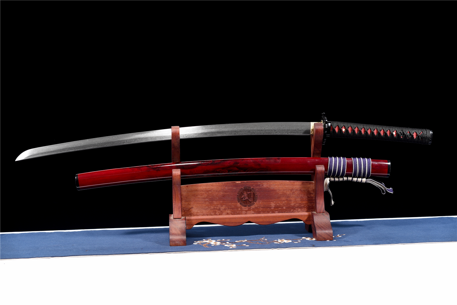 赤血武士石洗花纹钢圈圈纹- 刀剑产品网