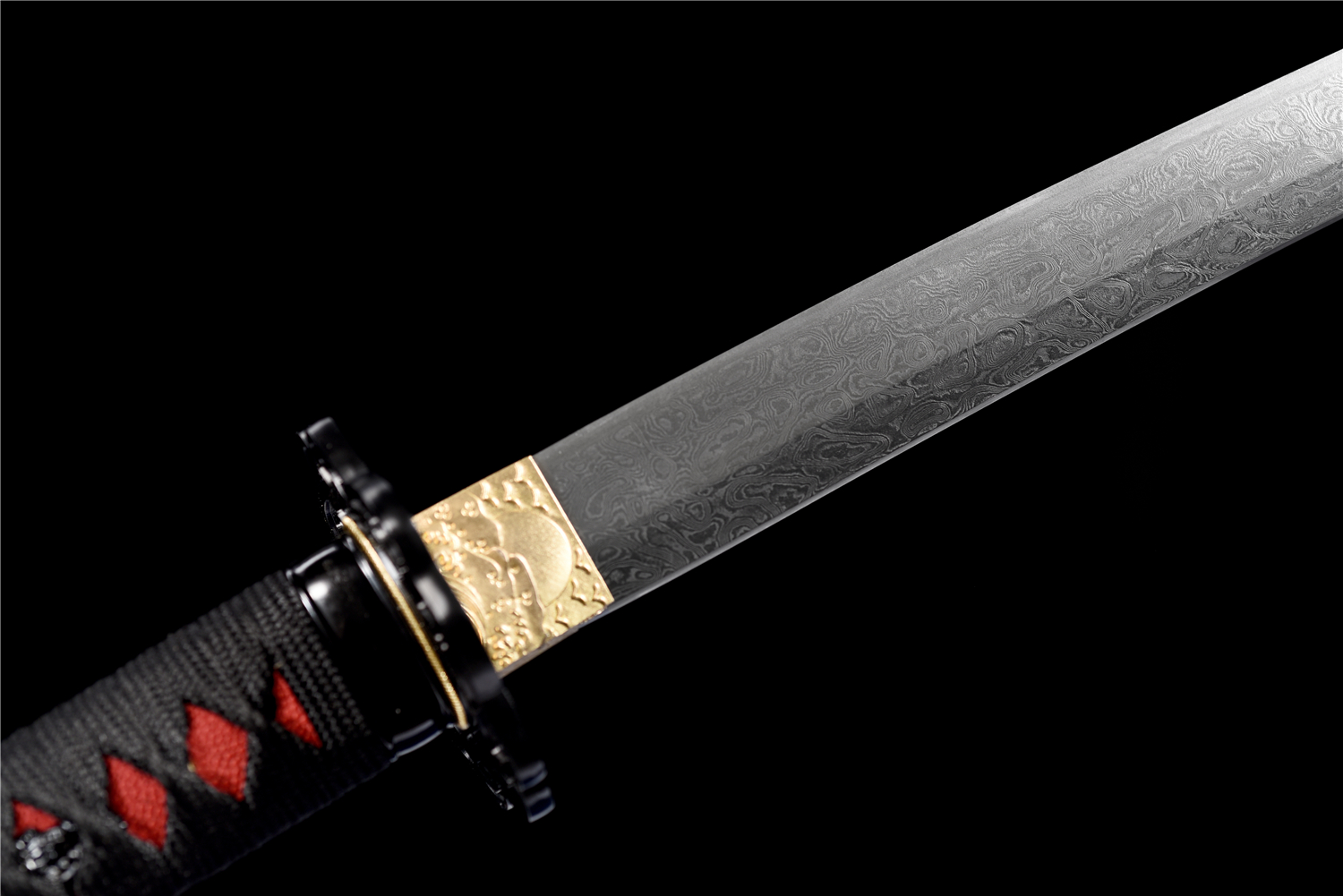 赤血武士石洗花纹钢圈圈纹- 刀剑产品网