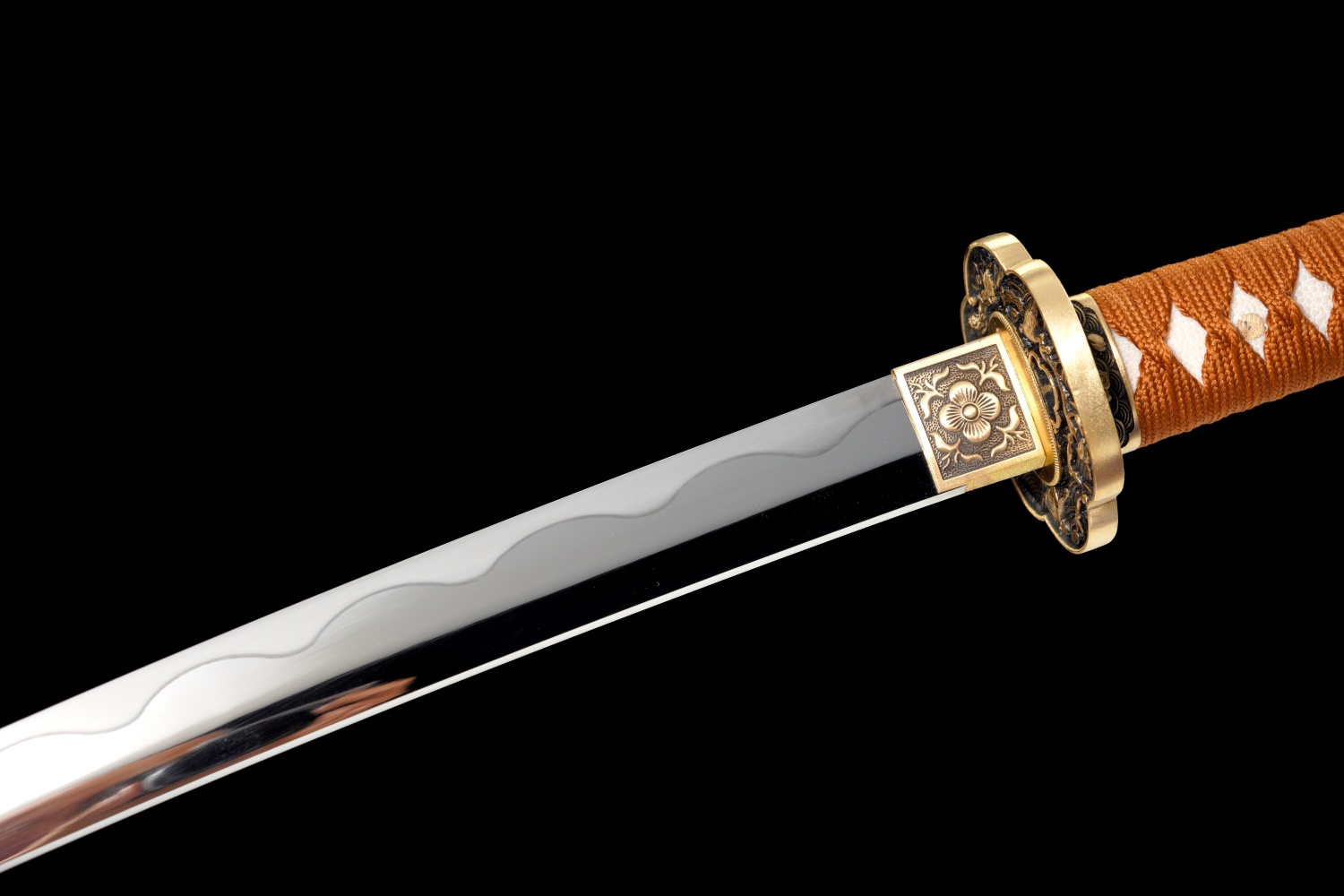 26寸高亮度镜面刃白研磨武士刀《极光》福利价- 刀剑产品网