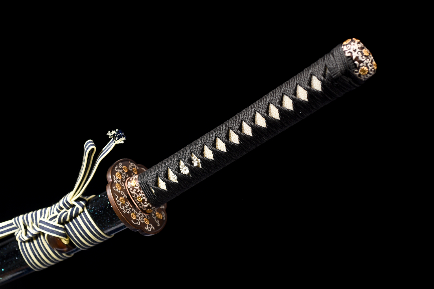 云梦幽花T10烧刃超镜面武士刀- 刀剑产品网