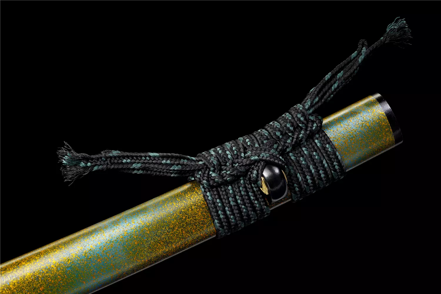 26寸花纹钢烧刃武士刀《绿鬼》 - 刀剑产品网