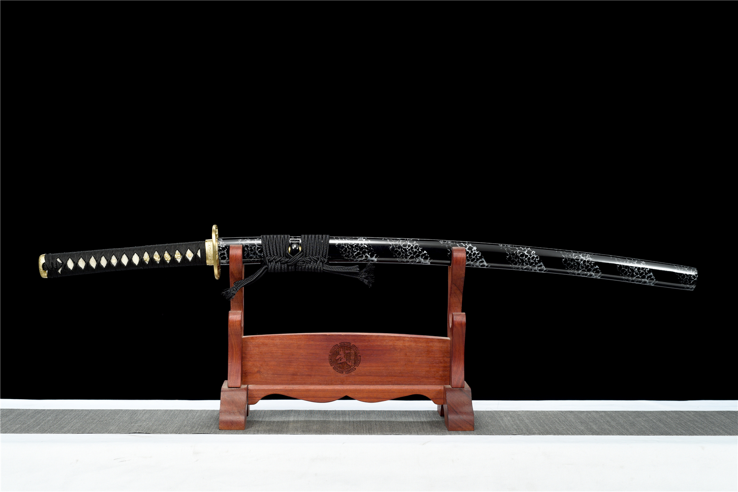 高輝度鏡面銅装侍刀『騰龍鏡面打刀』古兵器 武具 刀装具 日本刀 模造刀 居合刀 赤龍戦刃』古兵器 武具 刀装具 日本刀 模造刀 居合刀