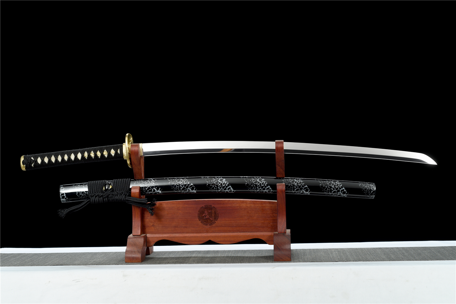 26寸銅装鋒鋼超鏡面武士刀『鏡面紅武士』 古兵器 武具 刀装具 日本刀  居合刀 26寸銅装鋒鋼超鏡面武士刀『鏡面紅武士』 古兵器 武具