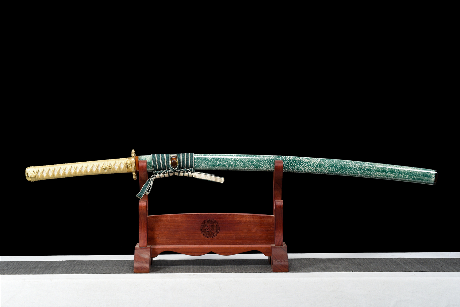 铜装高亮度镜面工艺武士刀《花魁镜面打刀》 - 刀剑产品网