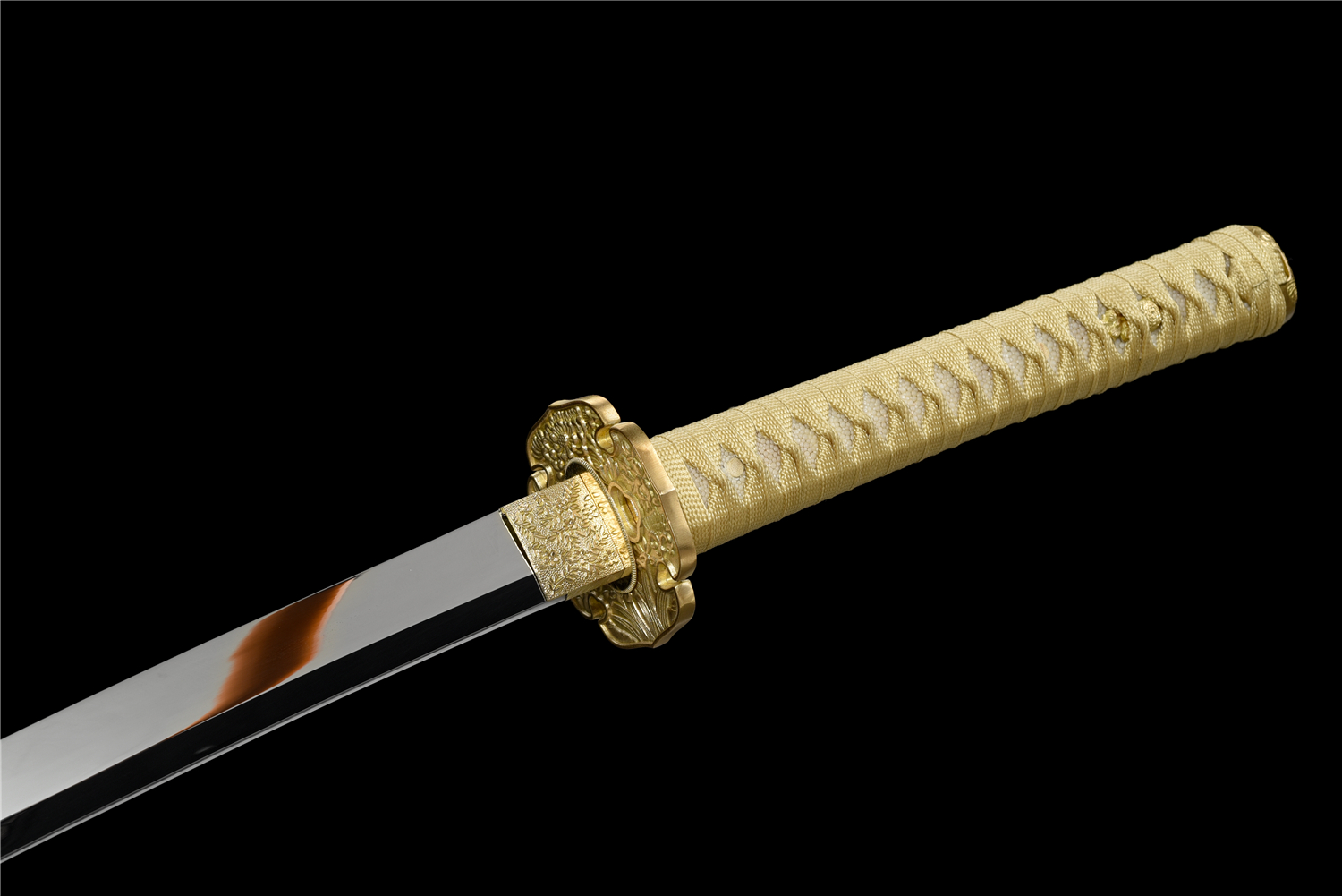 铜装高亮度镜面工艺武士刀《花魁镜面打刀》 - 刀剑产品网
