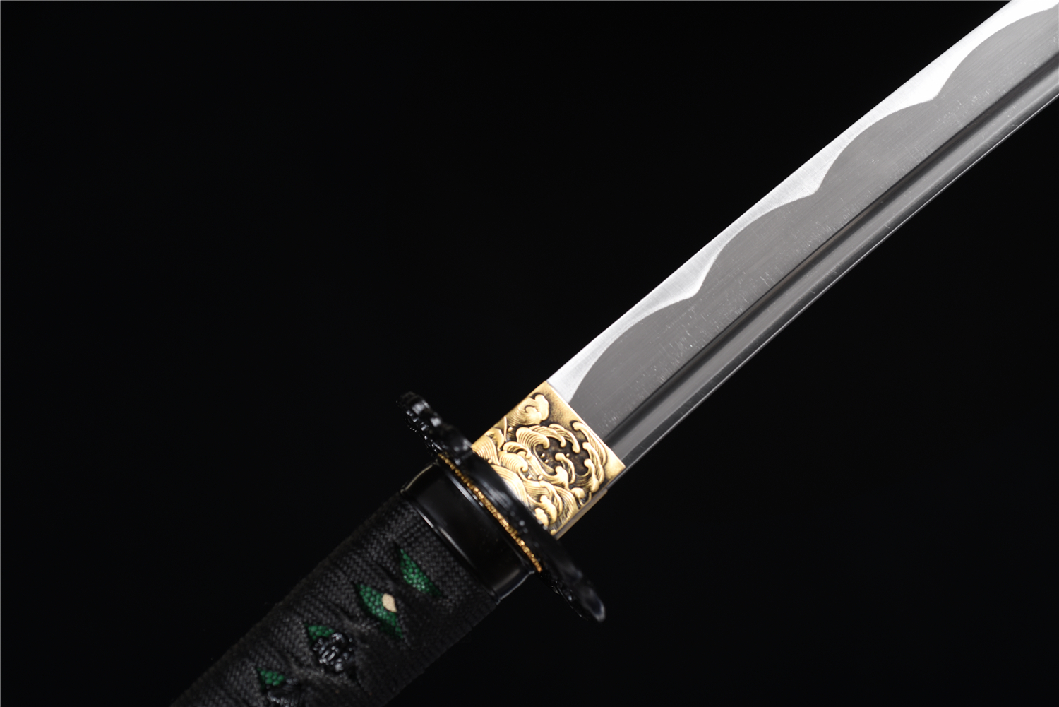 【彩绿中款】 中碳钢武士刀 - 刀剑产品网