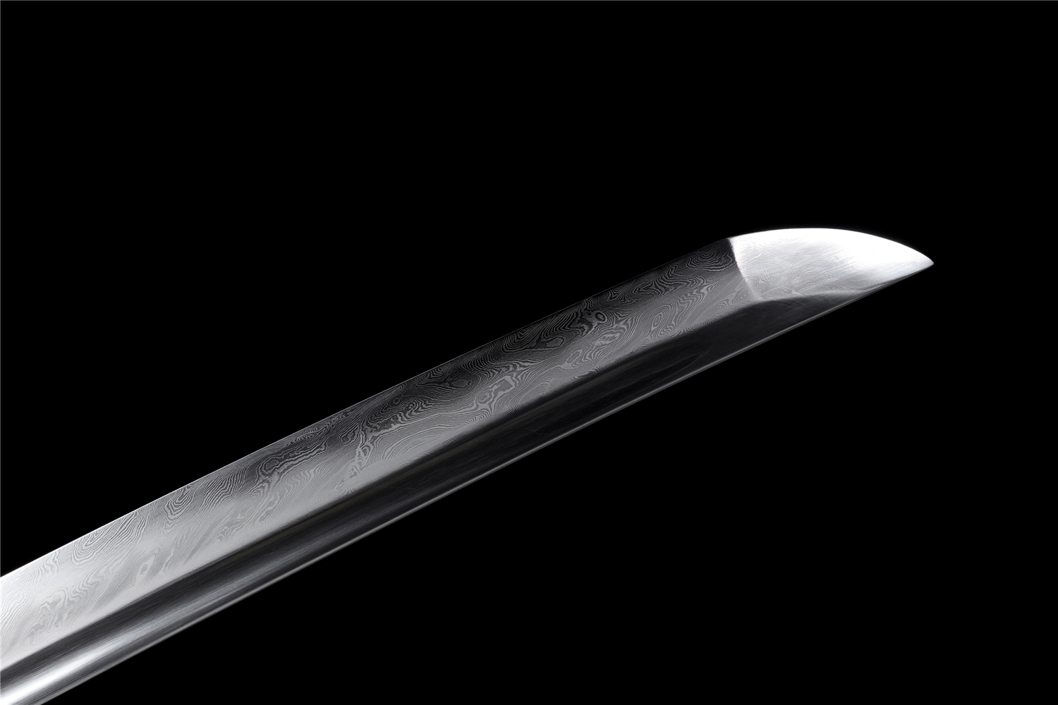 高端精品羽毛纹烧刃研磨武士刀《风华绝代》 - 刀剑产品网