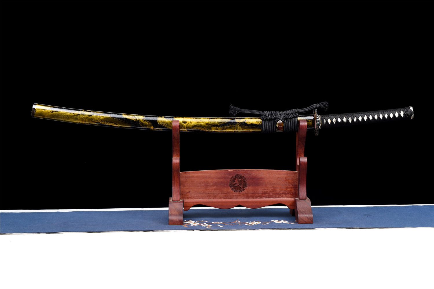 高端武士刀系列——百炼钢夹钢武士刀【流金岁月】 - 刀剑产品网